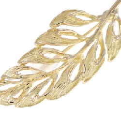 K18YG Lá Bông Cài - Hàng hiệu Chính Hãng 873625