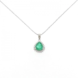 Dây chuyền ngọc lục bảo PT900/PT850 1.83CT - Hàng hiệu Authentic