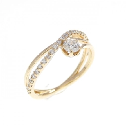 Nhẫn hồng ngọc K18YG 0.113CT - Hàng hiệu Chính hãng