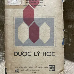 DƯỢC LÝ HỌC - sách bìa cứng - 1987 799001