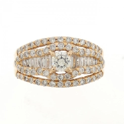 Nhẫn kim cương K18PG 1.00CT 672805