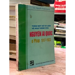 Thêm một số tư liệu về hoạt động của Nguyễn Ái Quốc ở Pháp 1917-1923 - GS. Nguyễn Phan Quang