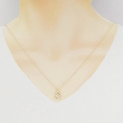 K18YG Hoa Hồng Kim Cương Dây Chuyền 0.2CT - Hàng hiệu Chính Hãng 860789