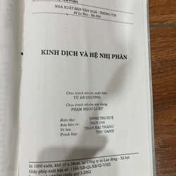 Kinh dịch và hệ nhị phân - Hoàng Tuấn (t4) 496757