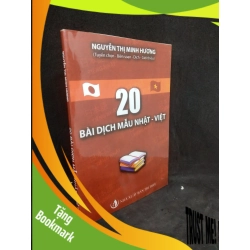 (TẶNG BOOKMARK) 20 bài dịch mẫu Nhật - Việt mới 90% RBK1012