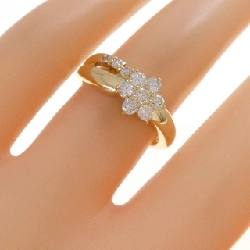 Nhẫn kim cương hoa K18YG 0.43CT - Hàng hiệu chính hãng 852148