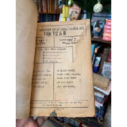 Trắc nghiệm Sinh ngữ toàn bộ