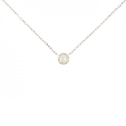 K18YG Dây chuyền kim cương 0.18CT - Hàng hiệu Chính hãng