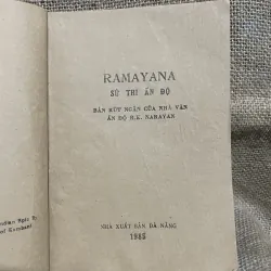 RAMAYANA SỬ THI ẤN ĐỘ- BẢN RÚT NGẮN CỦA NHÀ VĂN - ẤN ĐỘ R.K. NARAYAN 748192