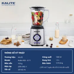 ✨ Kalite KEB4171 – Thiết kế hiện đại, xay mạnh – ít ồn! 718216
