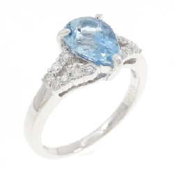 Nhẫn Aquamarine K18WG 1.12CT