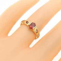 Nhẫn Garnet K18YG 673188