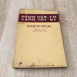 TÍNH VẬT LÝ ĐIỆN HỌC