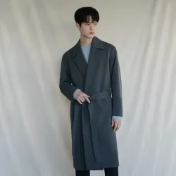 Áo khoác dáng dài ngang gối phong cách Hàn Quốc mùa thu MRCYC dành cho nam 996539
