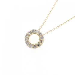 Dây chuyền kim cương K18YG 0.10CT - Hàng hiệu chính hãng 862392