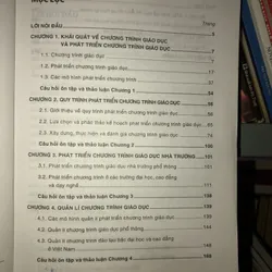 Phát triển và quản lý chương trình giáo dục  731017