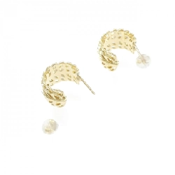 K18YG Bông tai kim cương 0.14CT - Hàng hiệu Chính hãng 866768