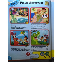 Big book of Fun with All My Friends BÌA CỨNG mới 85% bút màu trang đầu Disney Junior HPB2607 NGOẠI VĂN 192517