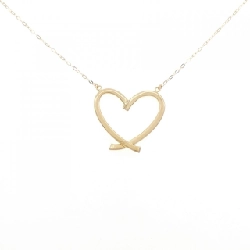 K18YG Dây chuyền hình trái tim - Hàng hiệu Chính hãng