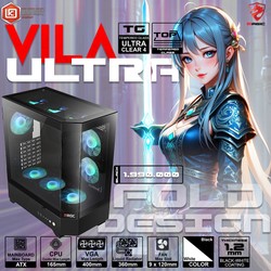 VỎ CASE MAGIC VILA ULTRA (ATX) hỗ trợ 7 FAN LED chỉ 2.090.000 75110