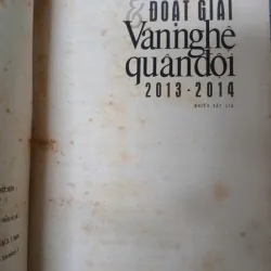 TRUYỆN NGẮN HAY ĐOẠT GIẢI VĂN NGHỆ QUÂN ĐỘI 2013 - 2014 1038219