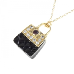 K18YG Đá màu Dây chuyền - Hàng hiệu Chính hãng 865477