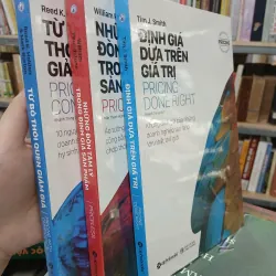 BỘ 3 CUỐN SÁCH VỀ ĐỊNH GIÁ SẢN PHẨM (PRICING EVERYTHING) 745081