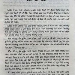 CÁC PHƯƠNG PHÁP TOÁN KINH TẾ 759847