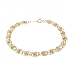 K18YG Vòng tay - Hàng hiệu Chính hãng 872524