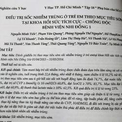 2 CUỐN Y HỌC thành Phố Hồ Chí Minh chuyên đề Nhi Khoa năm 2014 & 2018 447397