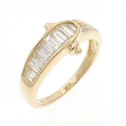 Nhẫn kim cương K18YG 0.75CT - Hàng hiệu Authentic