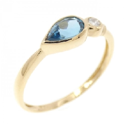 Nhẫn Blue Topaz K18YG