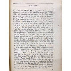 Nho Giáo - Trần Trọng Kim ( bản in lần ba trọn bộ 1 cuốn bản đóng bìa cứng còn bìa gốc  ) 125706