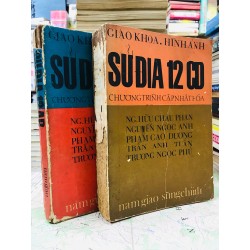 Sử Địa 12 AB + CD - một nhóm giáo sư ( trọn bộ 2 tập )