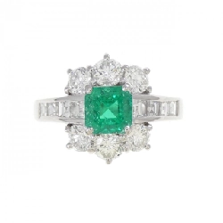 Nhẫn Emerald PT900 0.853CT - Hàng hiệu Chính hãng 853441