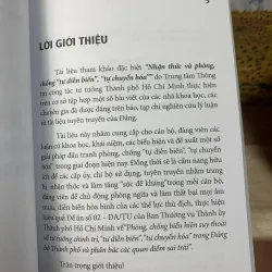 Nhận Thức Và Phòng, Chống "Tự Diễn Biến", "Tự Chuyển Hóa" 782432