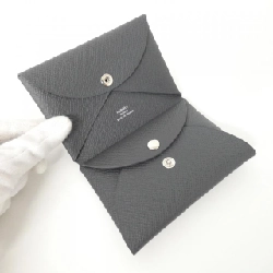 【Sản phẩm chưa sử dụng】Ví tiền Hermes Calvi Duo 083035CK 620542