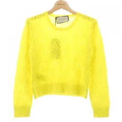 Áo len cropped GG perforated wool của GUCCI 642115 XKBL7 - Hàng hiệu Authentic