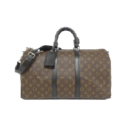 Túi du lịch Louis Vuitton Monogram Macassar Keepall Bandoulière 45cm M56711 - Hàng hiệu Chính hãng