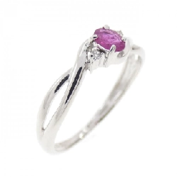 Nhẫn Ruby K10WG - Hàng hiệu Chính hãng