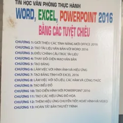 Tin Học Văn Phòng Thực Hành Word Excel PowerPoint 2016 Bằng Các Tuyệt Chiêu 747654