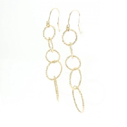 K18YG Bông tai - Hàng hiệu Chính hãng 868855