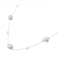 K18YG Ngọc trai đen dây chuyền - Hàng hiệu Authentic 847644