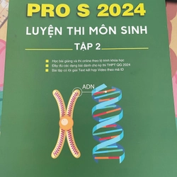 Pro S 2024 - Luyện thi môn sinh - Tập 2