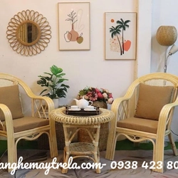 Ghế đơn mây tự nhiên phòng khách 443433