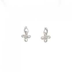 PT900 Bông tai kim cương 0.06CT - Hàng hiệu Chính hãng