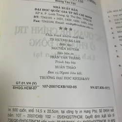 Các Quan Hệ Chính Trị Ở Phương Đông - Lịch Sử Và Hiện Tại - Hoàng Văn Việt 927511