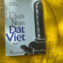 DANH NHÂN ĐẤT VIỆT ( 3 cuốn)- VĂN LANG- QUỲNH CƯ- NGUYỄN ANH 722848