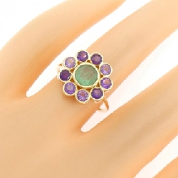 Nhẫn ngọc lục bảo K10YG 666974