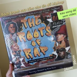 Sách tranh Tiếng Anh về Rap khổ lớn The Roots Of Rap dành cho mọi lứa tuổi 960599